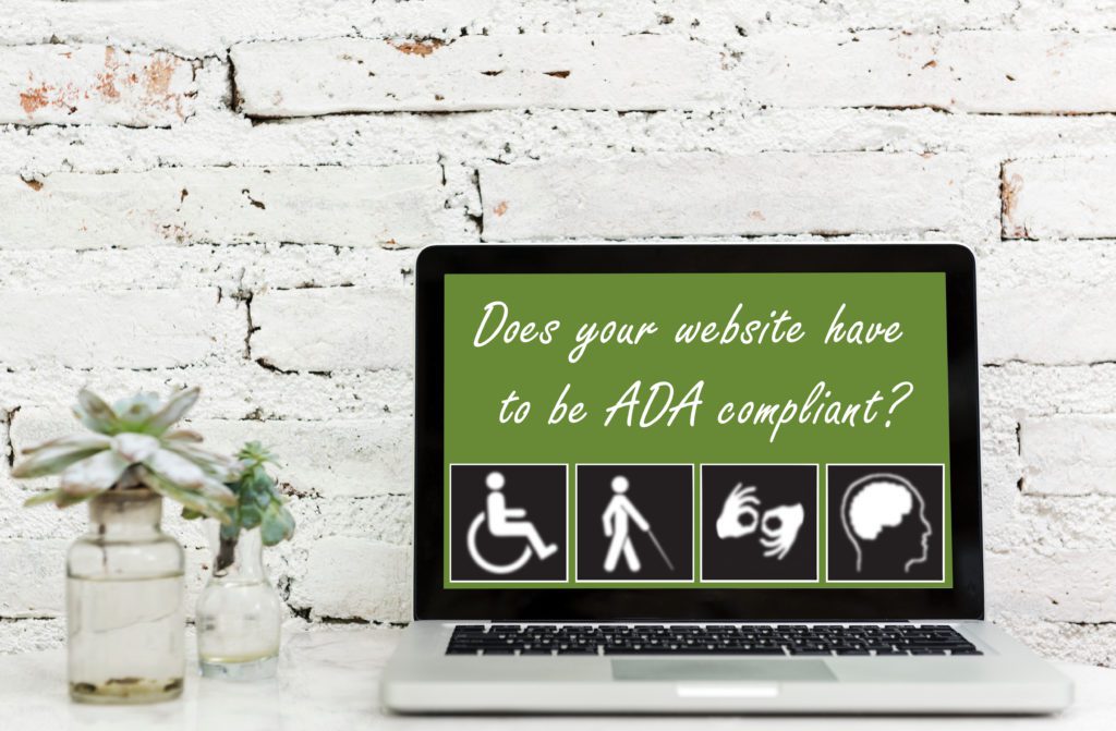 How does your website need to be adjusted to make it ADA compliant in Florida?