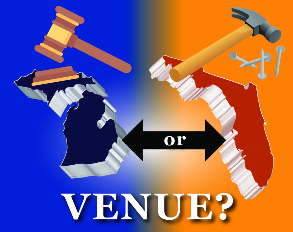The Federal Arbitration Act supports State law defining venue as where litigation can occur in construction arbitration, not where the contractor works.