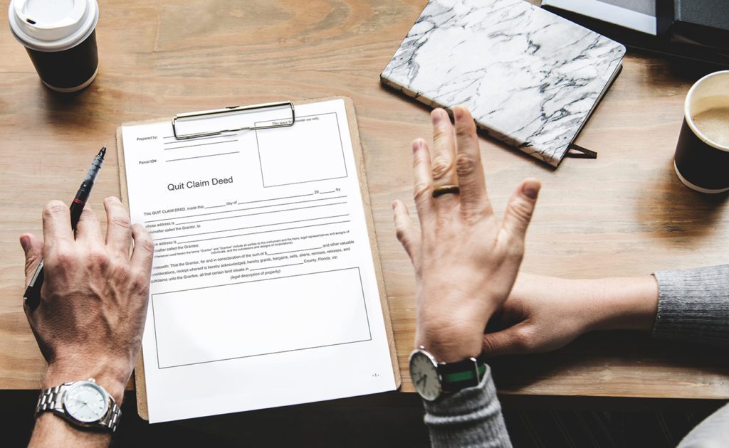 Read about the undesirable consequences you want to avoid after a quitclaim deed transaction that transfers a real property title from one party to another.