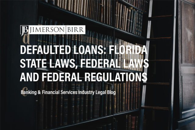 defaulted loans law loan regulation VA loans foreclosure laws loan servicing regulations