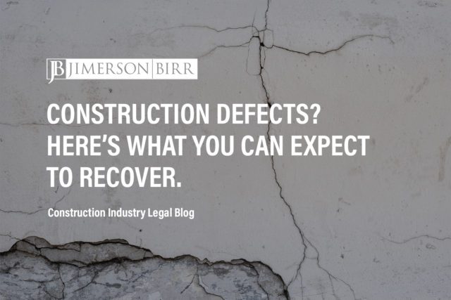 Construction Defects? Here's What You Can Expect To Recover