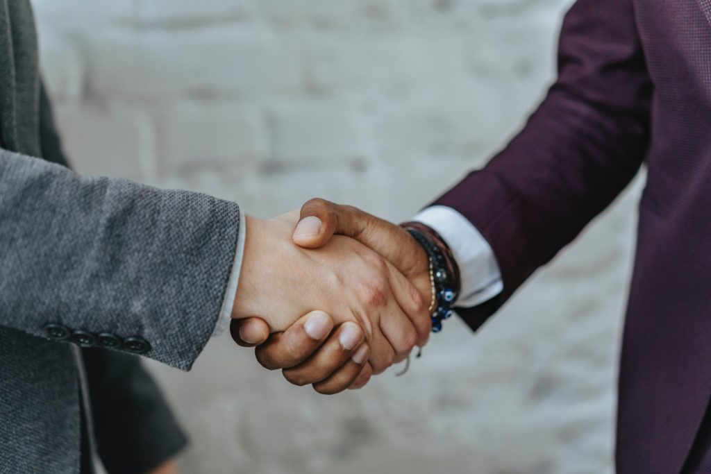 Handshake deals don't count in Restrictive Covenants. 