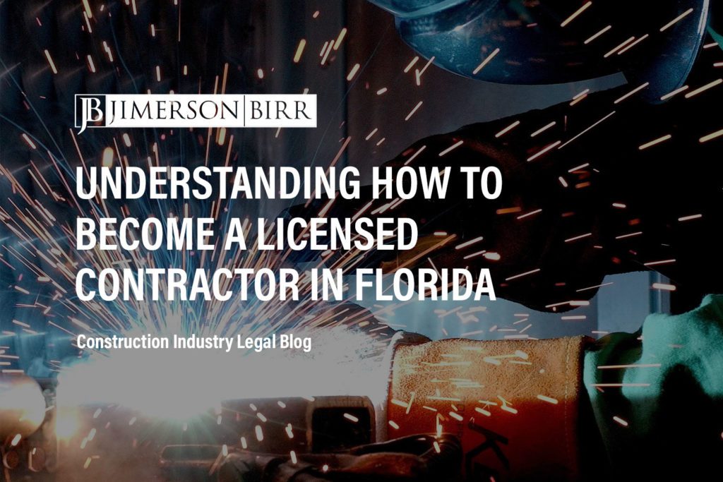 obtain a contractor’s license