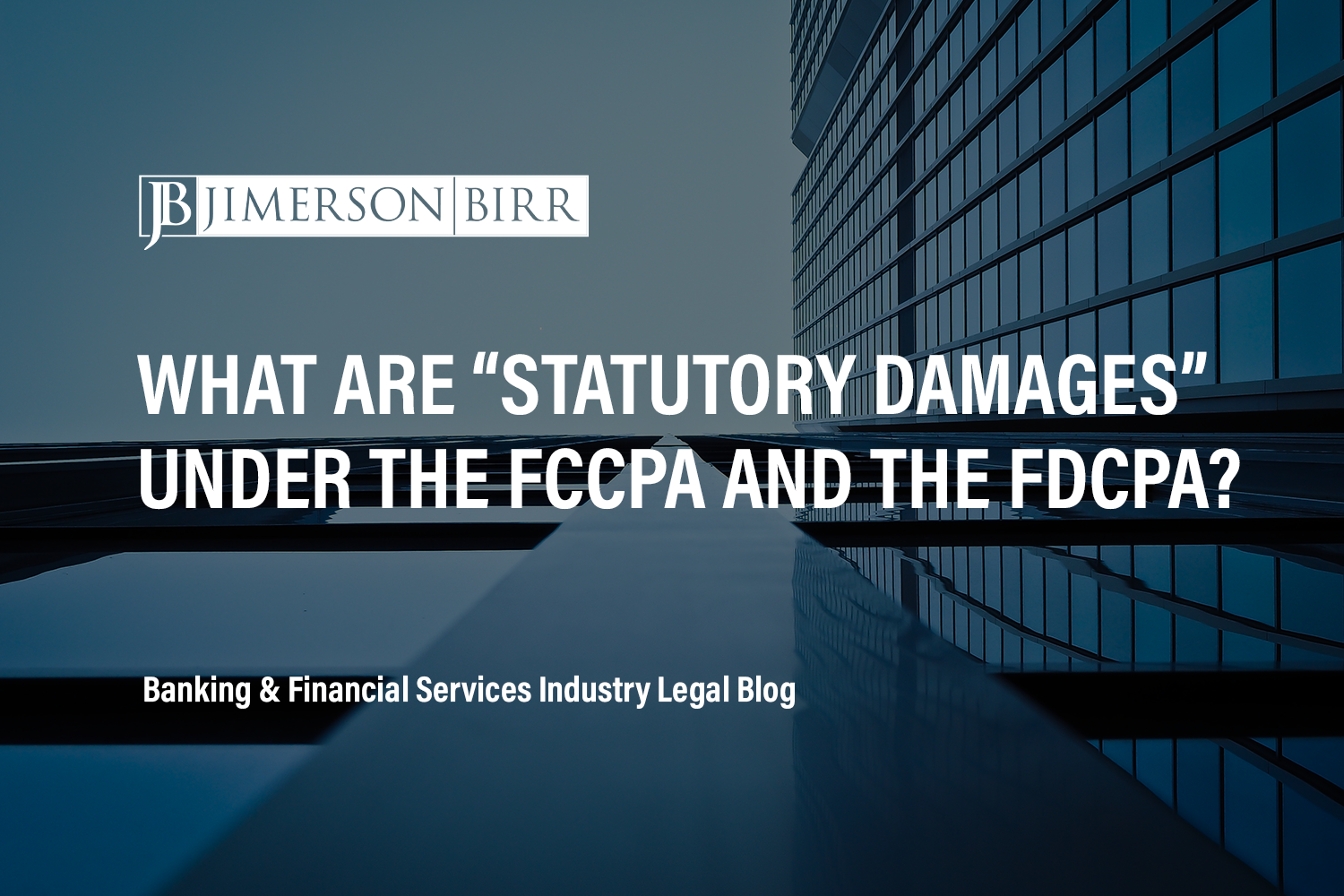 What Are “Statutory Damages” Under the FCCPA and the FDCPA?