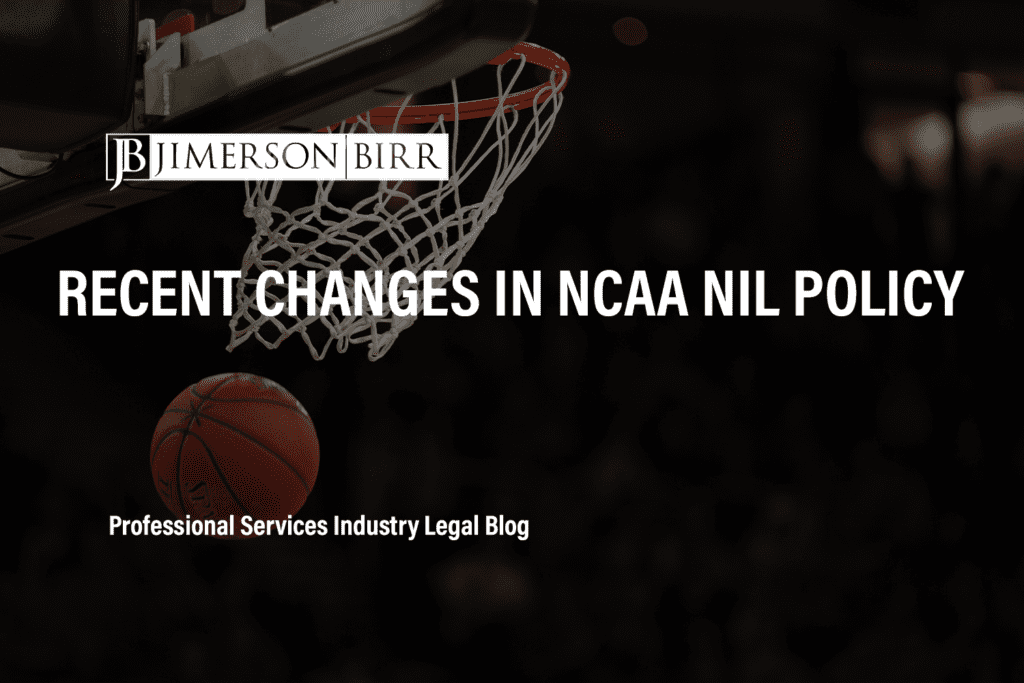 Recent Changes in NCAA Nil Policy