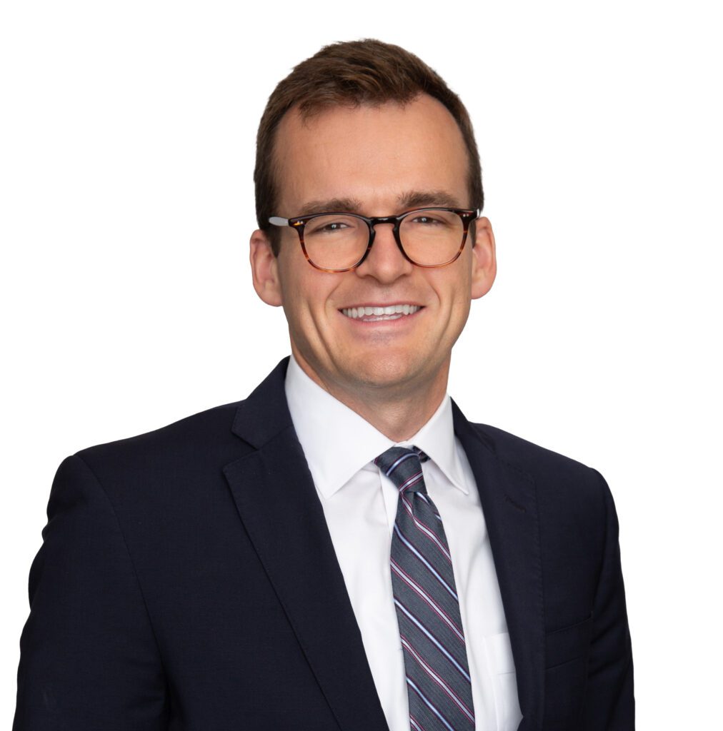 Curtis Campbell attorney at Jimerson Birr with a white background