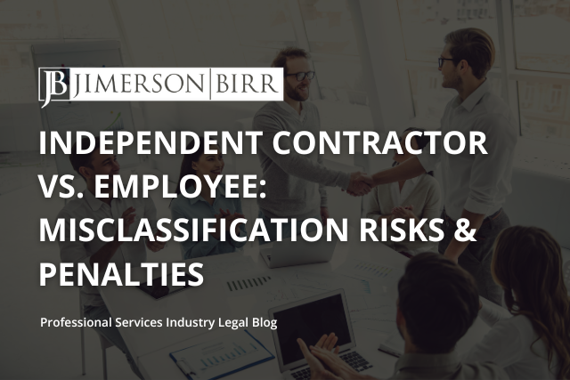 Independent Contractor vs. Employee_ Misclassification Risks & Penalties