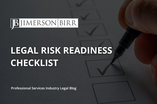 Legal Risk Readiness Checklist