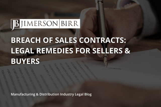 Breach of Sales Contracts_ Legal Remedies for Sellers & Buyers